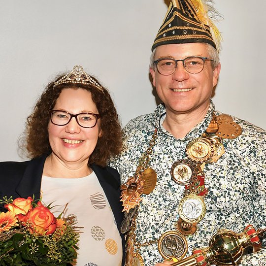 KKC-Prinzenpaar 2026: Prinzessin Marika I. und Prinz Albin I. (Sonneck). KKC-Prinzenpaar 2026: Prinzessin Marika I. und Prinz Albin I. (Sonneck).