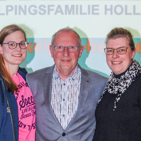Das Leitungsteam der Kolpingsfamilie Hollage (von links): Janina Bode, Christian Speer und Martina Unland.