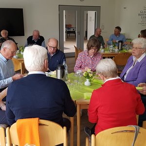 Erfahrungsaustausch der Kolpingsfamilien Hollage und Damme im Philipp-Neri-Haus.