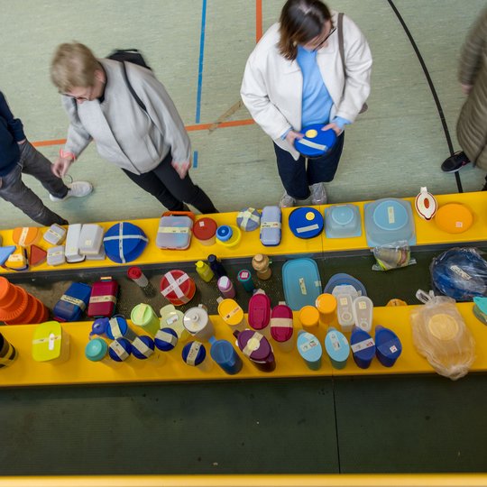 Impressionen von „Kolpings Kaufrausch“ in der Hollager Haselandhalle.