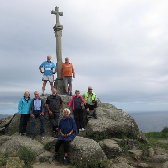 Ende der Radtour am Kap Finesterre