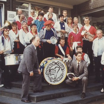 1986: erster Besuch der Reppischfäger in Hollage