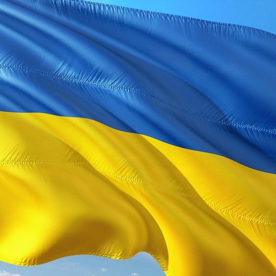 Ukrainische Flagge