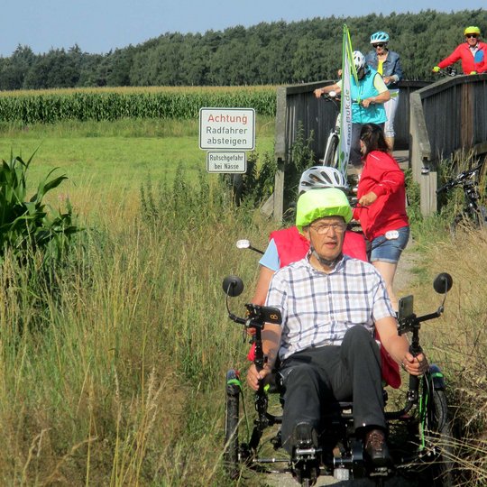 Absteigen und schieben war nur an wenigen Stellen der Tour erforderlich.